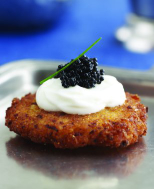 Potato Pancake with Caviar